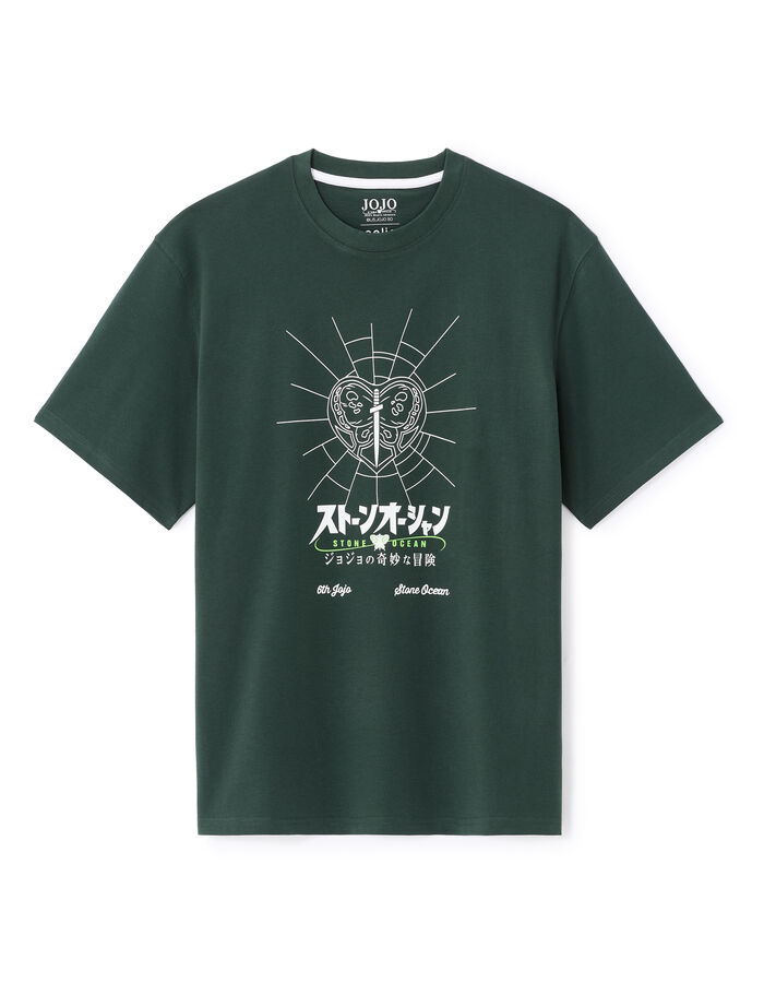 celio Jojo’s Bizarre Adventure : Stone Ocean - T-shirt papillon