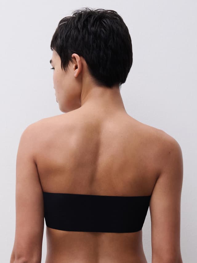 Chantelle Bandeau Sans Armature Coques - Noir - SoftStretch