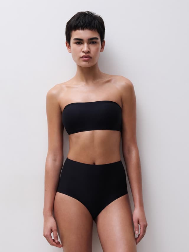 Chantelle Bandeau Sans Armature Coques - Noir - SoftStretch