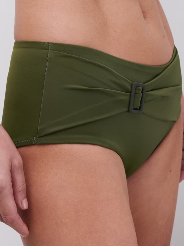 Chantelle Bas De Maillot De Bain Culotte Taille Haute - Kaki - Rivero