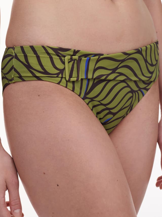 Chantelle Bas De Maillot De Bain Slip - Imprimé Feuilles - Rivero