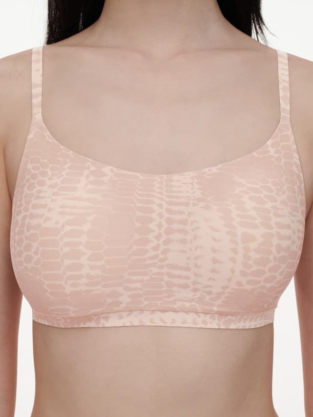 Chantelle Bralette Coques - Imprimé Serpent Clair - SoftStretch