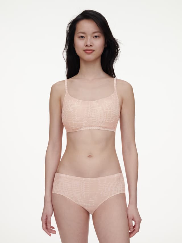 Chantelle Bralette Coques - Imprimé Serpent Clair - SoftStretch