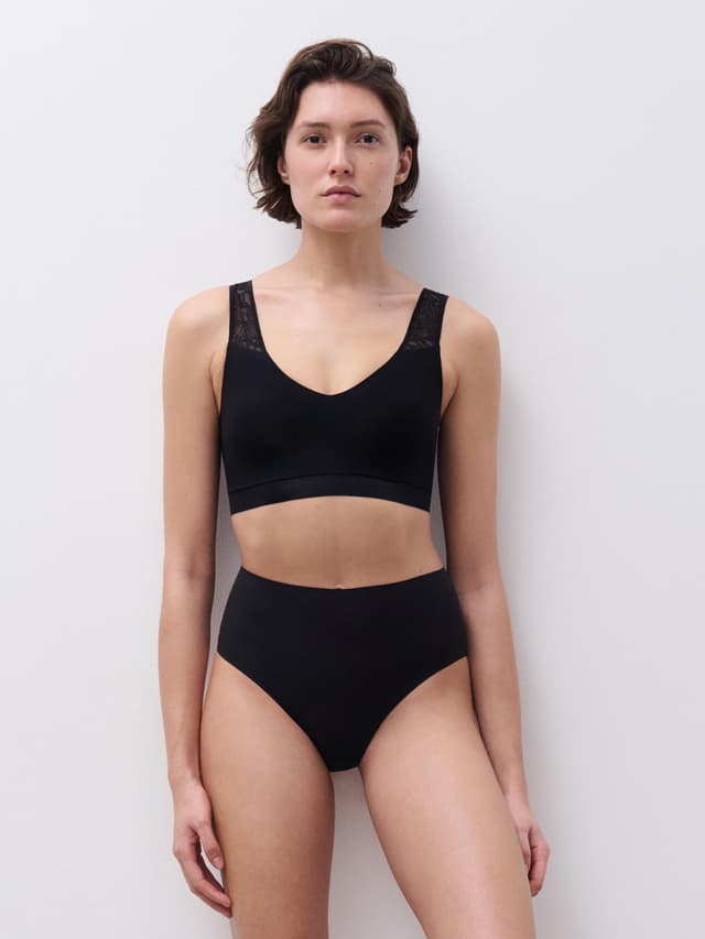 Chantelle Brassière Coques Dentelle - Noir - SoftStretch