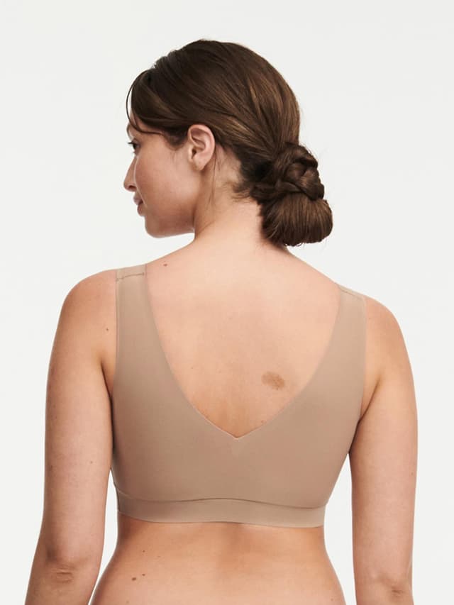 Chantelle Brassière Coques V Neck - Café Latte - SoftStretch