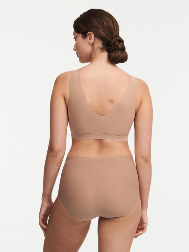 Chantelle Brassière Coques V Neck - Café Latte - SoftStretch