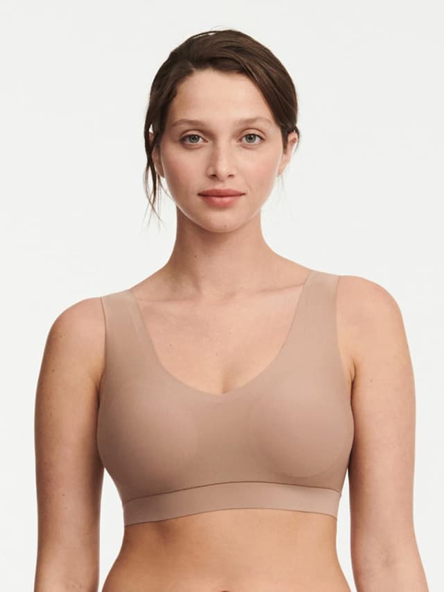 chantelle Brassière coques V Neck - Café latte - SoftStretch