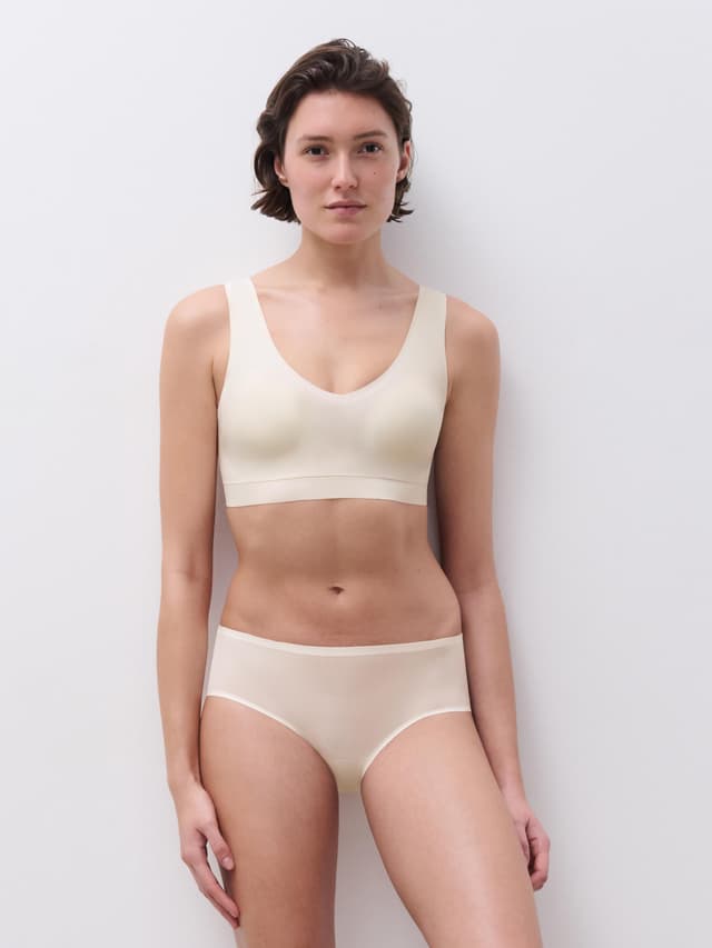 Chantelle Brassière Coques V Neck - Ivoire - SoftStretch