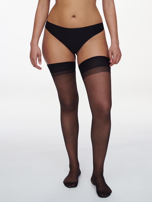 chantelle Bas voile 15D - Noir - Collant