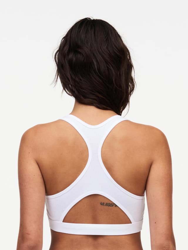 Chantelle Bralette - Blanc - Cotton Comfort