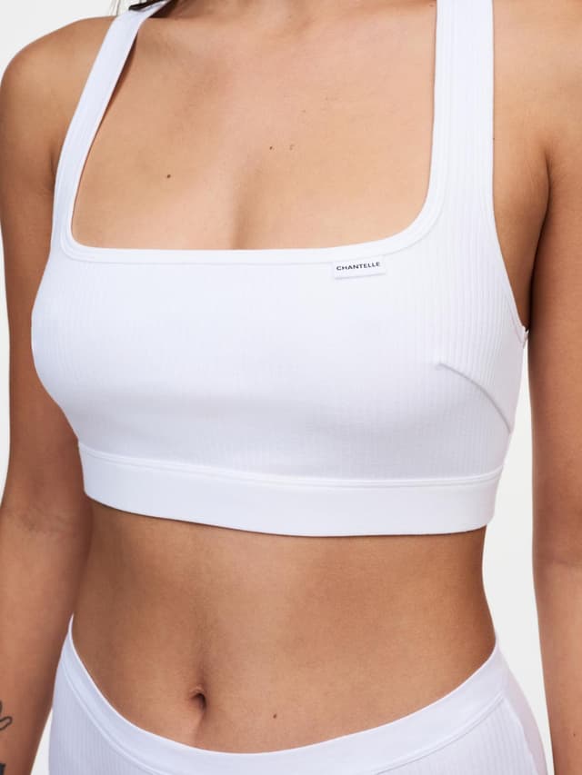 Chantelle Bralette - Blanc - Cotton Comfort