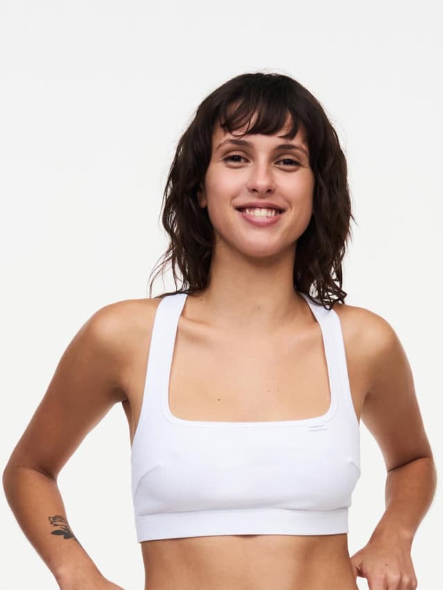 chantelle Bralette - Blanc - Cotton Comfort