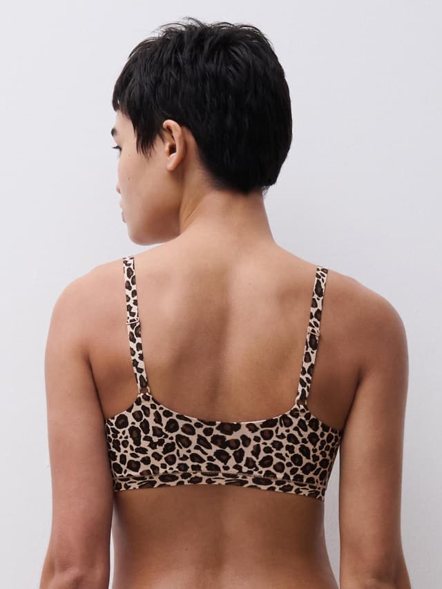 Chantelle Bralette Coques - Léopard - SoftStretch