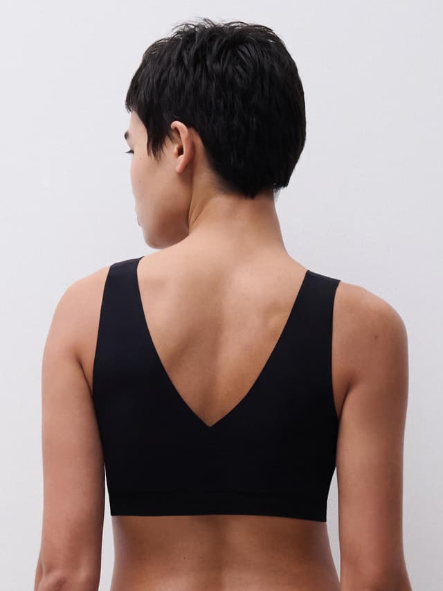 Chantelle Brassière Coques V Neck - Noir - SoftStretch