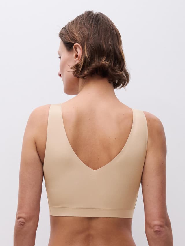 Chantelle Brassière Coques V Neck - Nude - SoftStretch
