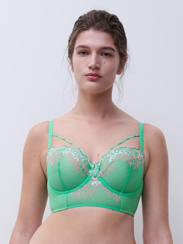 Chantelle Bustier - Aqua Fluo - Spice