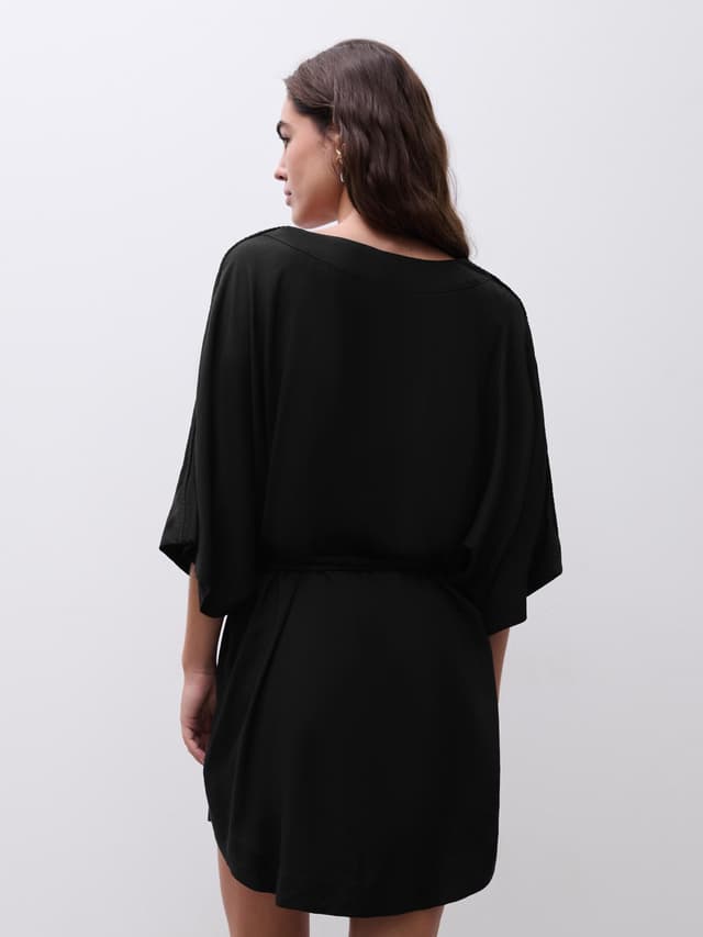 Chantelle Caftan - Noir - Influence