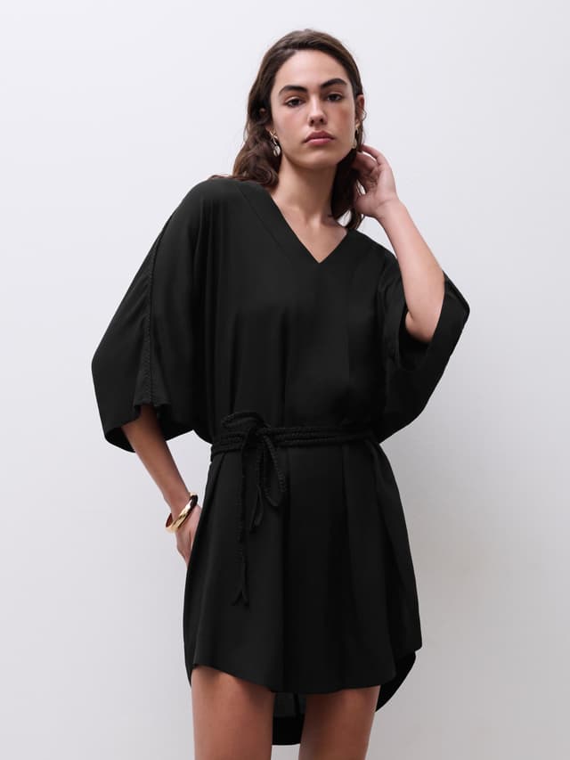 Chantelle Caftan - Noir - Influence