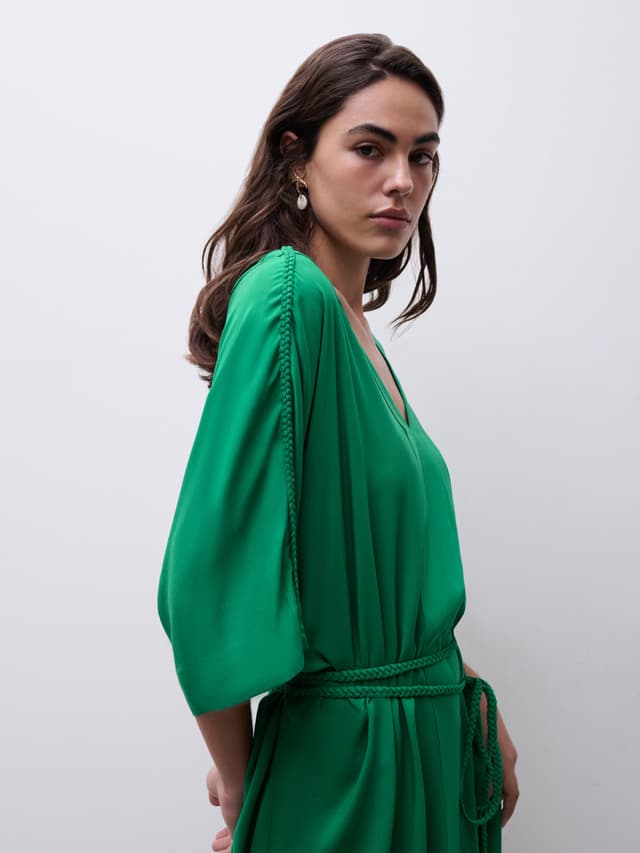 Chantelle Caftan - Vert Emeraude - Influence
