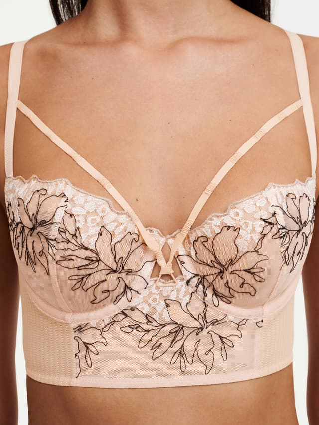 Chantelle CO OTHER BUSTIER - Beige / Noir - Spice