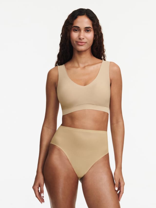 Chantelle Culotte échancrée - Nude - SoftStretch