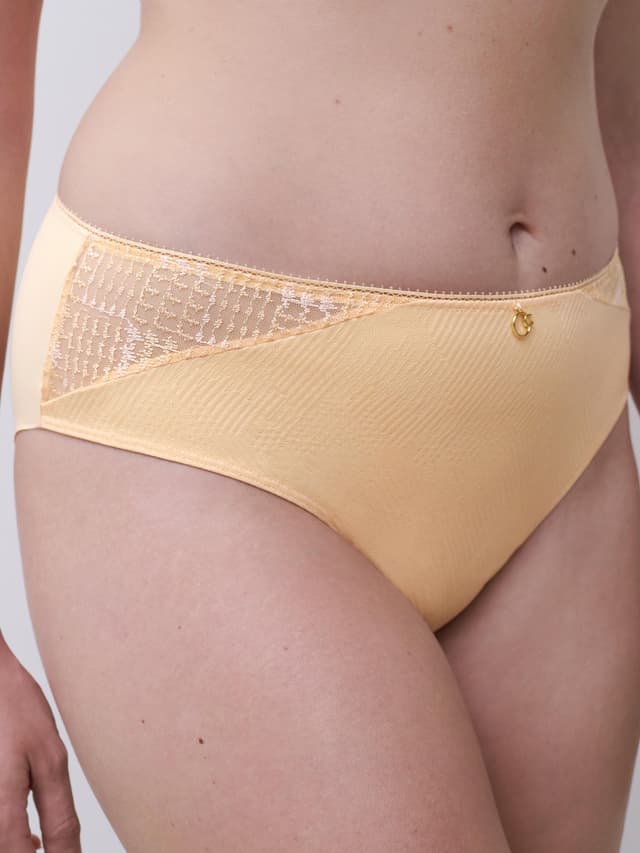Chantelle Culotte - Jaune Tournesol - Intrigue