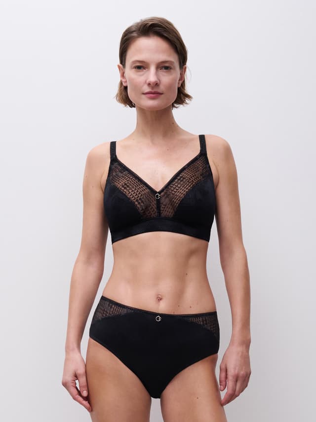 Chantelle Culotte - Noir - Intrigue