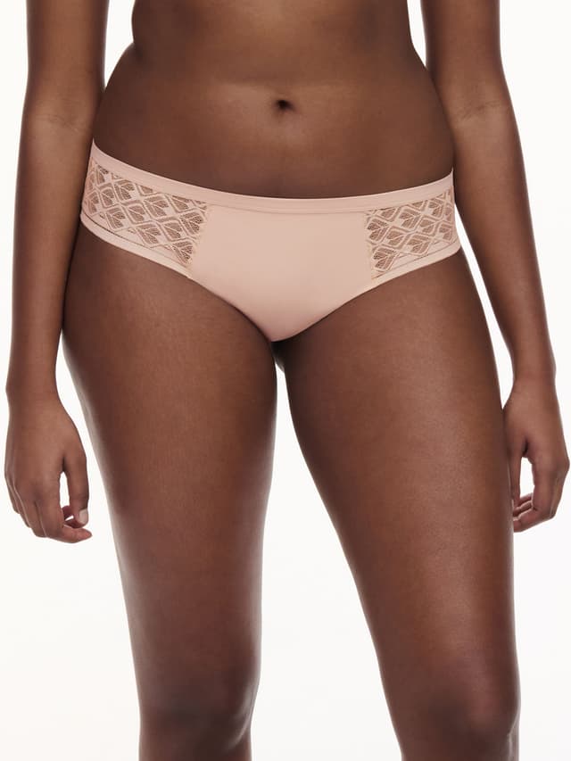 chantelle Culotte taille haute - Beige doré - Ace