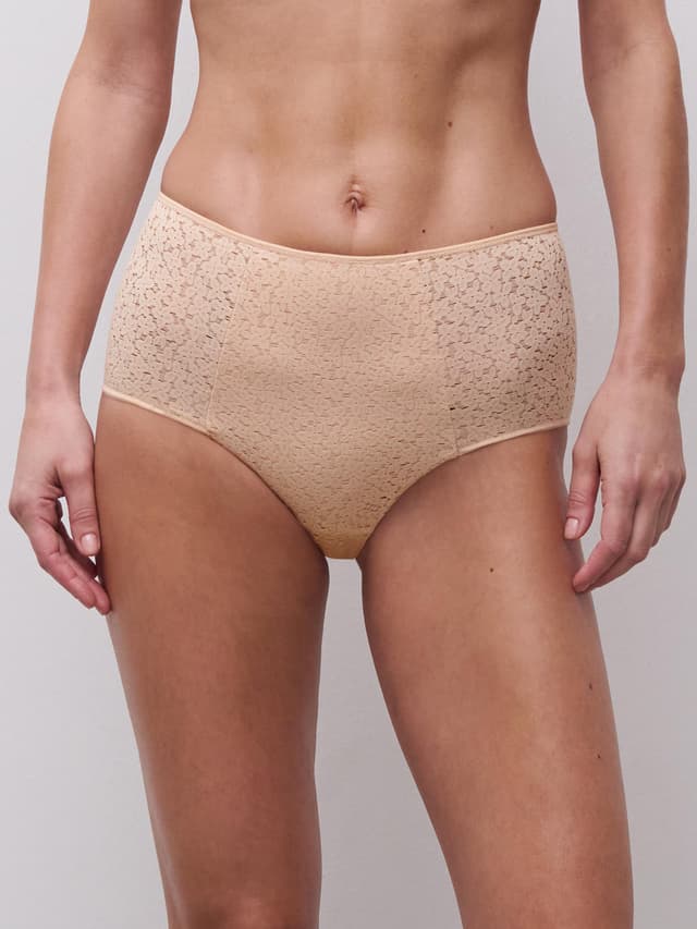 Chantelle Culotte Taille Haute - Beige Doré - Norah