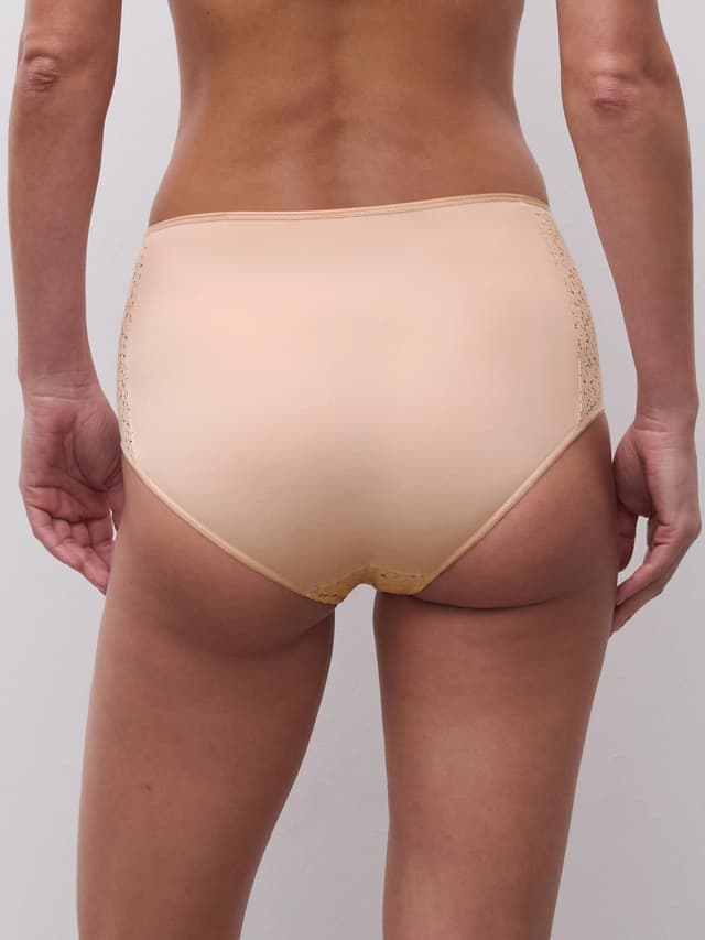 Chantelle Culotte Taille Haute - Beige Doré - Norah