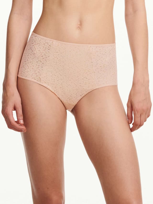 chantelle Culotte taille haute - Beige doré - Norah