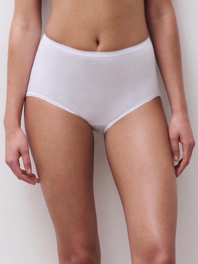 chantelle Culotte taille haute - Blanc - Debbie