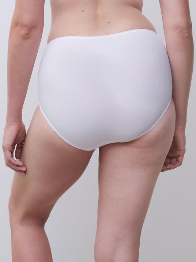 Chantelle Culotte Taille Haute - Blanc - Intrigue
