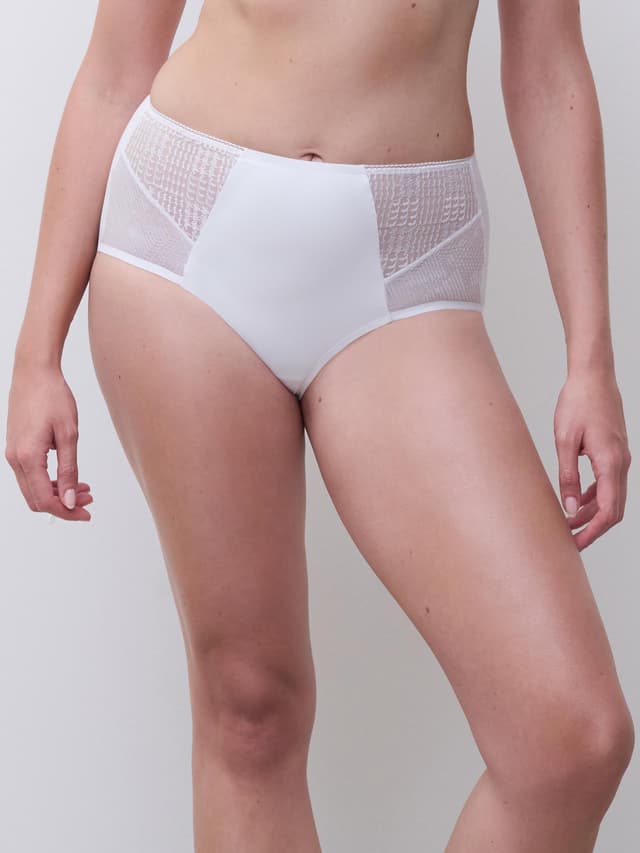 chantelle Culotte taille haute - Blanc - Intrigue