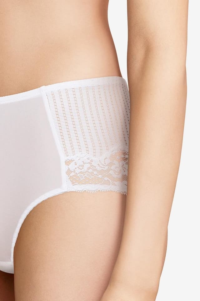 Chantelle Culotte Taille Haute - Blanc - Marilyn