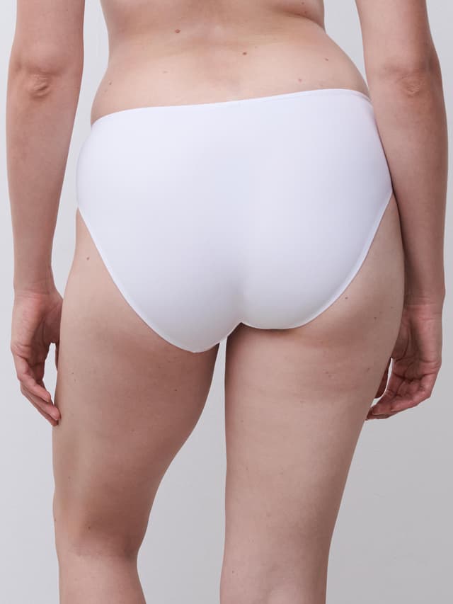 Chantelle Culotte Taille Haute - Blanc - Origins