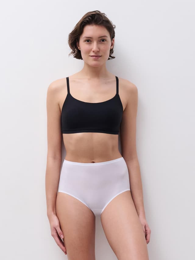 Chantelle Culotte Taille Haute - Blanc - SoftStretch