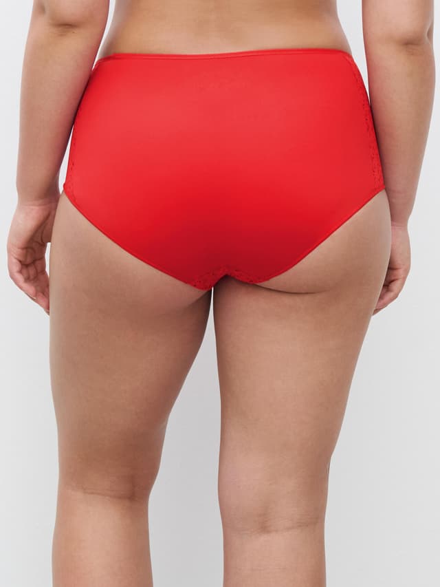 Chantelle Culotte Taille Haute - Coquelicot - Norah