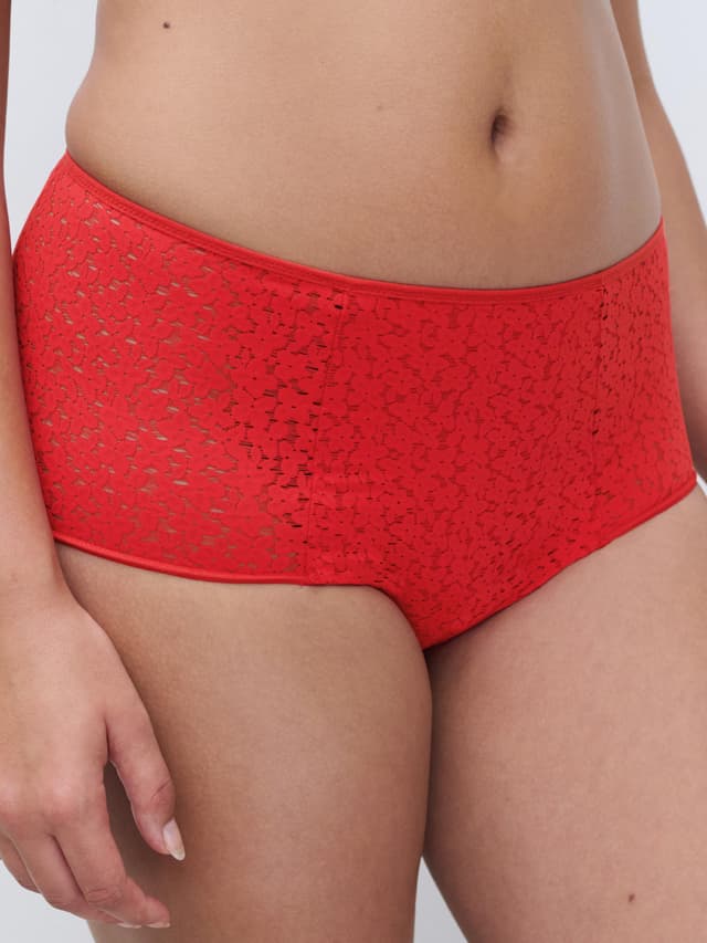Chantelle Culotte Taille Haute - Coquelicot - Norah