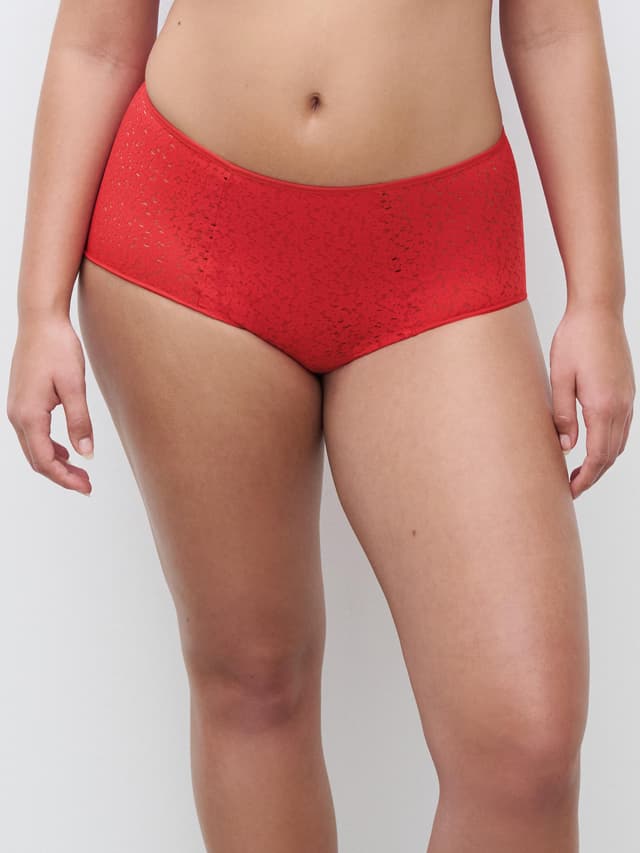 chantelle Culotte taille haute - Coquelicot - Norah chantelle Culotte taille haute - Coquelicot - Norah