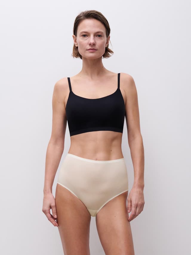 Chantelle Culotte Taille Haute - Ivoire - SoftStretch