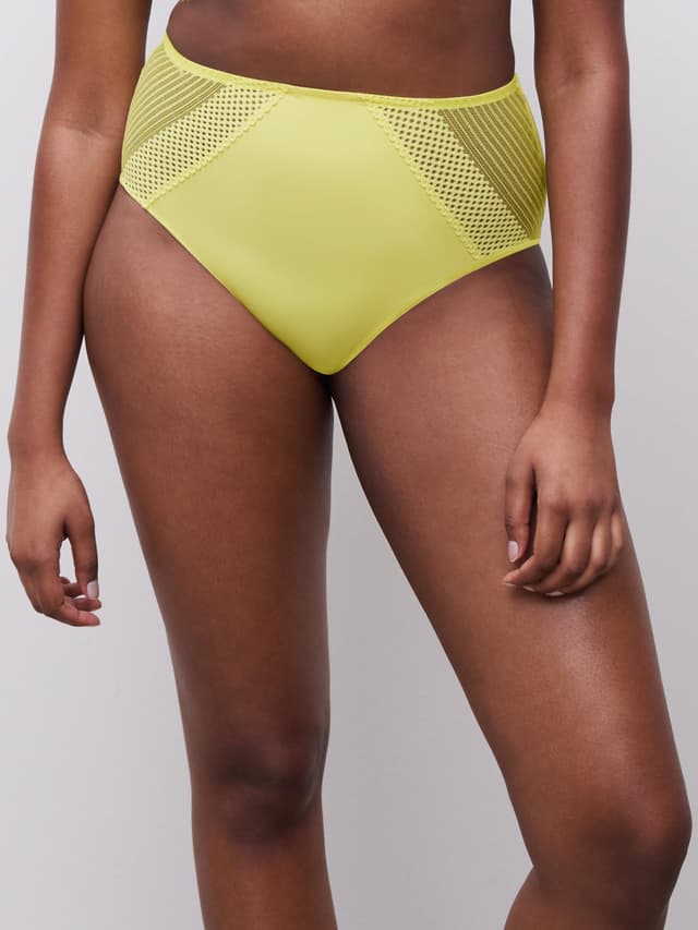 chantelle Culotte taille haute - Jaune citrus - Play