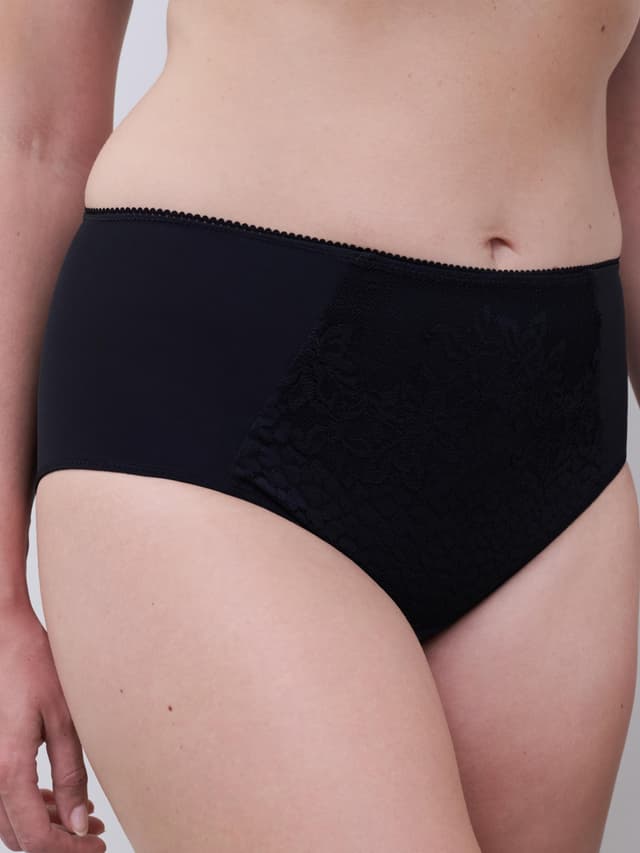 Chantelle Culotte Taille Haute Maintien - Noir - Maris