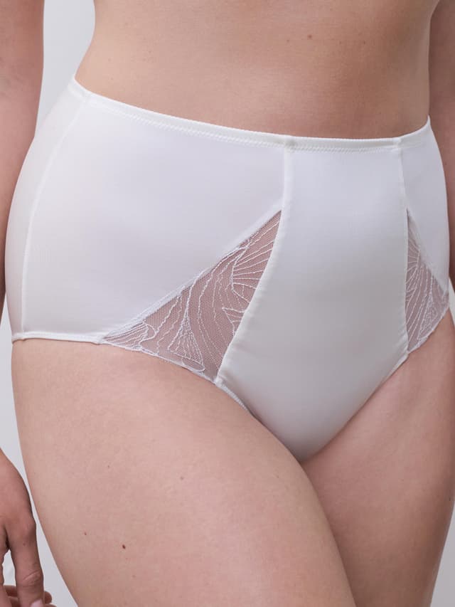 Chantelle Culotte Taille Haute - Milk - Tattoo Love