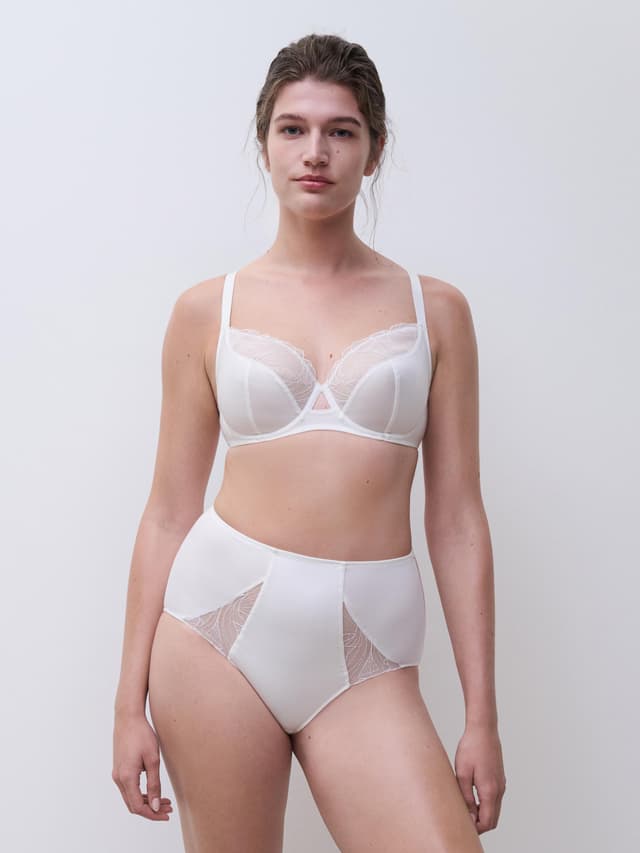 Chantelle Culotte Taille Haute - Milk - Tattoo Love