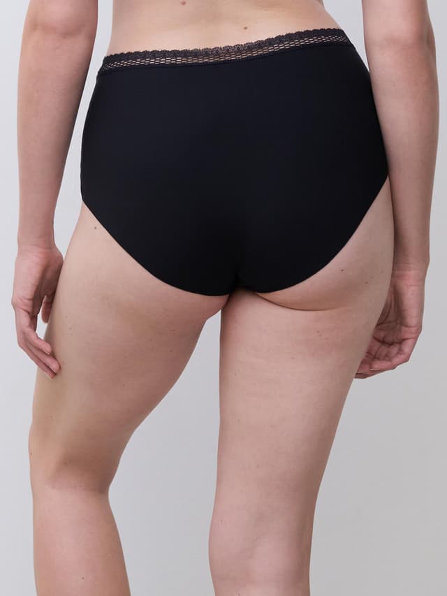 Chantelle Culotte Taille Haute - Noir - Cozy Chic