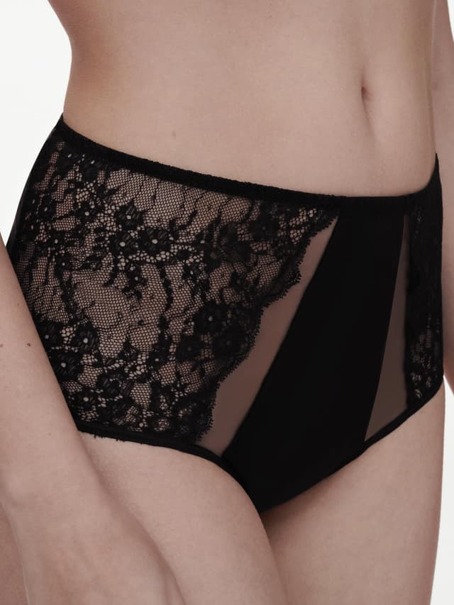 Chantelle Culotte Taille Haute - Noir - Crush