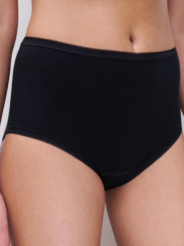 Chantelle Culotte Taille Haute - Noir - Debbie