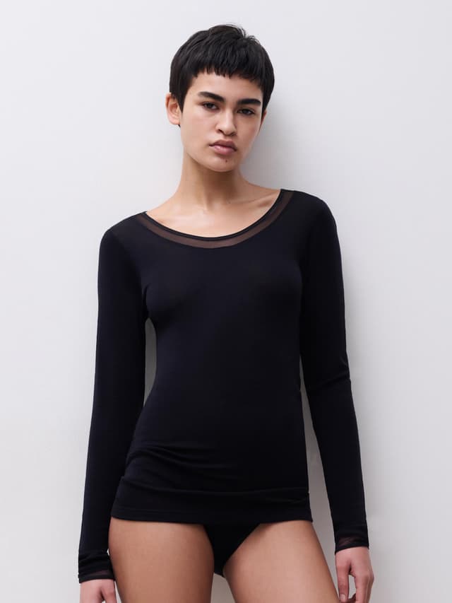 Chantelle Culotte Taille Haute - Noir - Juliana