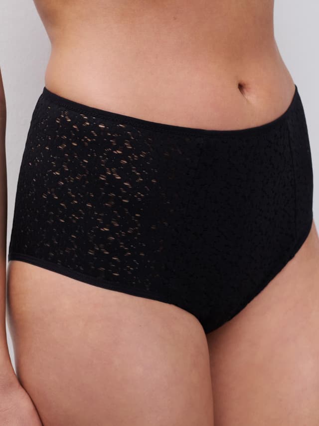 Chantelle Culotte Taille Haute - Noir - Norah